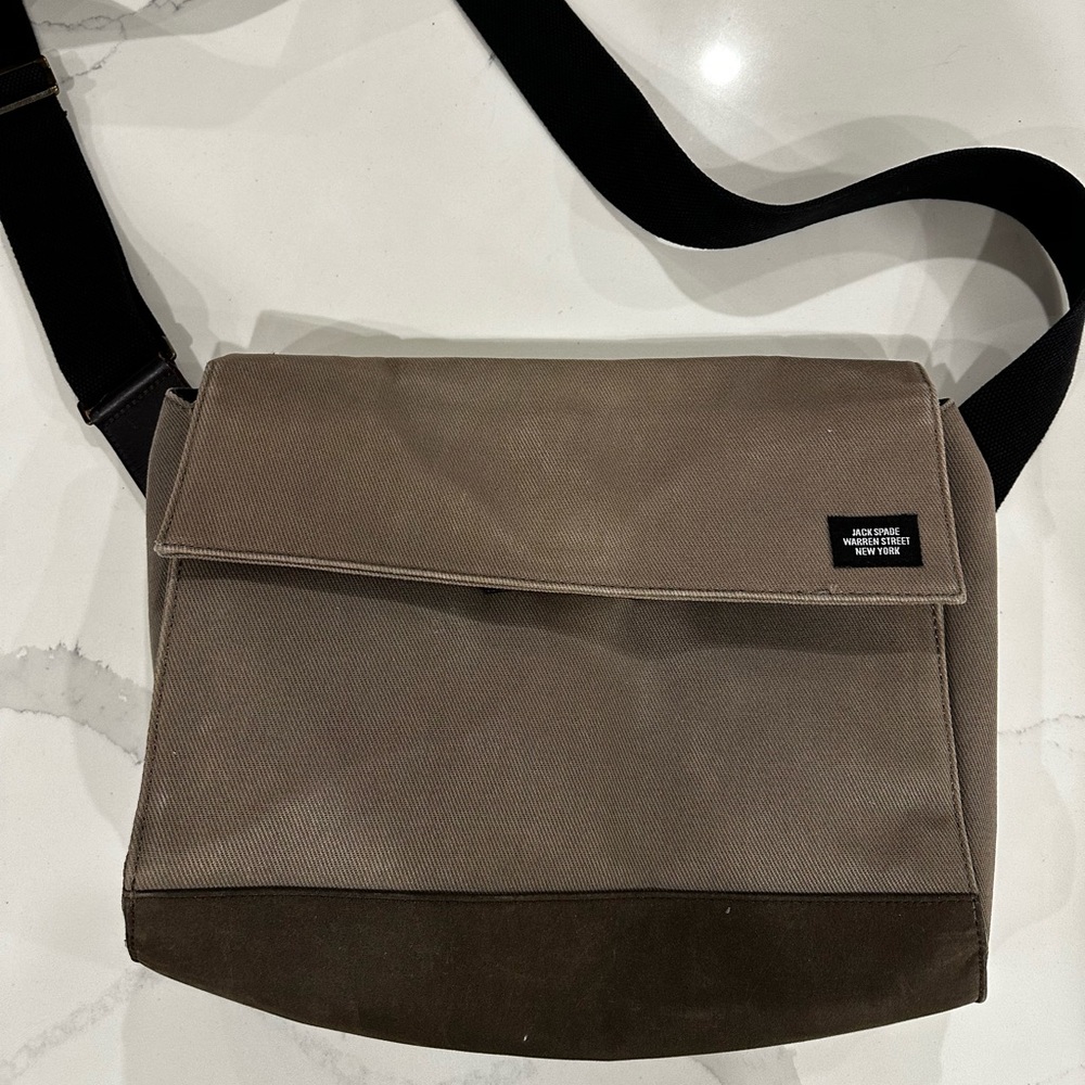 Jack Spade Men’s Canvas Messenger Bag